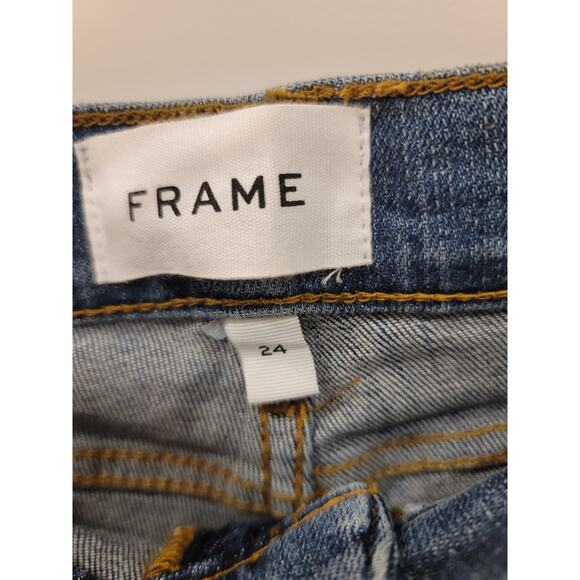 Frame Le High Skinny Crop Jeans - Picture 4 of 8